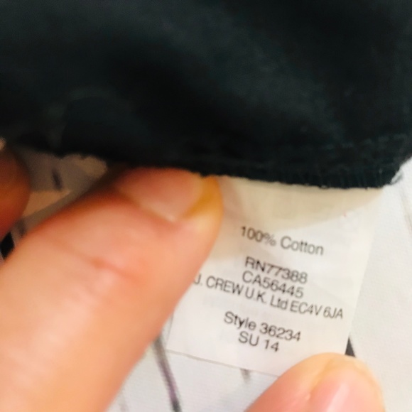 J. Crew Chino Broken-In Black Shorts 0 - Picture 10 of 10